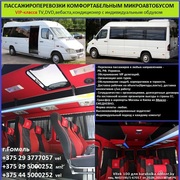 Перевозка пассажиров 15 мест VIP (заказ микроавтобуса)