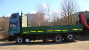 Доставка грузов до 12 тонн с манипулятором.